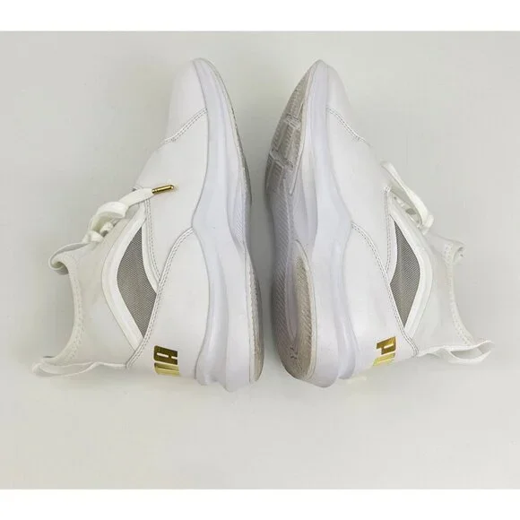 Puma Phenom Lux White Leather High Tops Womens Size 7.5 M - Picture 6 of 10